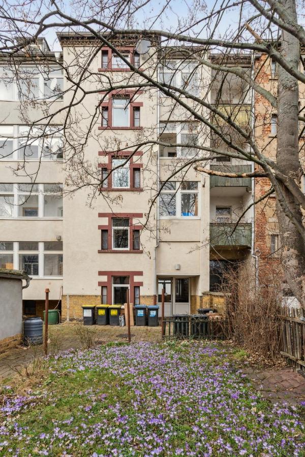 Apartment Fuer 13 Gaeste, 5 Schlafzimmer, 2 Baeder, 2 Loggia'S, Leipzig Zentrum Ost ภายนอก รูปภาพ